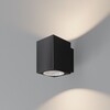 Миниатюра фото уличный настенный светильник maytoni block o507wl-l10b3k | 220svet.ru