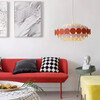 Миниатюра фото потолочная люстра на штанге imperium loft  asola d80 red by imperium loft 183484-26 | 220svet.ru
