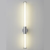 Миниатюра фото бра crystal lux lineup ap18w led chrome | 220svet.ru