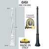 Миниатюра фото парковый столб fumagalli gigi 000.156.000.a0 | 220svet.ru