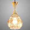 Миниатюра фото подвесная люстра reluce 09015-0.9-05 amber | 220svet.ru