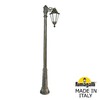 Миниатюра фото садово-парковый фонарь fumagalli ricu bisso/rut 1l e26.157.s10.vye27 | 220svet.ru