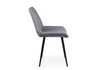 Миниатюра фото стул на металлокаркасе woodville седа темно-серый (zd 995) / черный 632383 | 220svet.ru