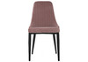Миниатюра фото стул на металлокаркасе woodville kora light purple / black 15094 | 220svet.ru