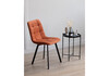 Миниатюра фото стул на металлокаркасе woodville чилли терракотовый / черный 631641 | 220svet.ru