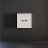 Миниатюра фото накладка для розетки tv+rj45 кат. 6 voltum s70 vls002713 (хлопок) | 220svet.ru