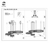 Миниатюра фото подвесная светодиодная люстра st luce tivoli sl1622.103.04 | 220svet.ru