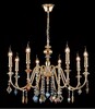 Миниатюра фото подвесная люстра crystal lux mercedes sp8 gold/color | 220svet.ru