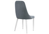 Миниатюра фото стул на металлокаркасе woodville kora white / gray 15221 | 220svet.ru
