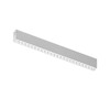 Миниатюра фото трековый светодиодный светильник denkirs simple grill dk8202-wh | 220svet.ru