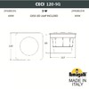 Миниатюра фото грунтовый светильник fumagalli ceci 120-sq  2f4.000.000.lxg1l | 220svet.ru