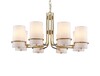 Миниатюра фото подвесная люстра newport 4638/с gold | 220svet.ru