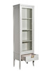 Миниатюра фото тумба прикроватная бежевая 1 ящик garda decor 151sv-000010 | 220svet.ru