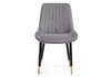 Миниатюра фото стул seda 1 dark gray / gold / black | 220svet.ru