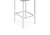 Миниатюра фото барный стул woodville лофт мадера 20 / белый матовый 654622 | 220svet.ru