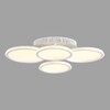 Миниатюра фото потолочная люстра светодиодная с пультом ду lumion alis smart 8380/95cl белый | 220svet.ru