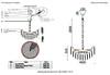 Миниатюра фото подвесная люстра crystal lux hedonist sp12 | 220svet.ru