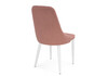 Миниатюра фото стул на металлокаркасе woodville kora dark pink / white 15948 | 220svet.ru