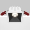 Миниатюра фото встраиваемый светильник maytoni alfa led dl043-01-10w4k-d-sq-wb | 220svet.ru