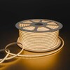 Миниатюра фото влагозащищенная лента apeyron 11w/m 288led/m cob теплый белый 50m 17-54 | 220svet.ru
