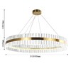 Миниатюра фото подвесная люстра favourite placerat 4012-10p | 220svet.ru