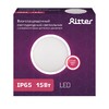 Миниатюра фото настенно-потолочный светодиодный светильник ritter dpp01-15-4k-mws-r 56034 0 | 220svet.ru