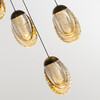 Миниатюра фото подвесной светильник delight collection md25090022-5b matt black/champagne | 220svet.ru