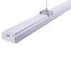 Миниатюра фото подвесной линейный светодиодный светильник uniel ulo-k21a 40w/5000k/l125/k ip65 white ul-00013701 | 220svet.ru