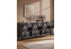 Миниатюра фото тв-тумба woodville иадама 3-ств. графит / графит софт 674704 | 220svet.ru
