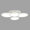 Миниатюра фото потолочная люстра светодиодная с пультом ду lumion alis smart 8380/95cl белый | 220svet.ru