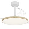 Миниатюра фото люстра-вентилятор mantra slim fan 9007 | 220svet.ru