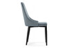 Миниатюра фото стул на металлокаркасе woodville kora gray / black 15097 | 220svet.ru