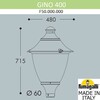 Миниатюра фото уличный фонарь на столб fumagalli gino f50.000.000.axe27 | 220svet.ru