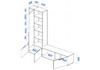 Миниатюра фото готовая гостиная комплектация 2 woodville филеста шиншилла серая / дуб вотан 664941 | 220svet.ru