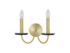 Миниатюра фото бра newport 3872/a brass | 220svet.ru