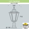 Миниатюра фото ландшафтный фонарь fumagalli lot/noemi e35.113.000.wxh27 | 220svet.ru