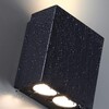 Миниатюра фото уличный фасадный светильник odeon light arrow 7188/10wl черный | 220svet.ru
