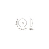 Миниатюра фото бра 10w 3000k lightstar catania 689613 оранжевый | 220svet.ru