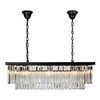Миниатюра фото подвесная люстра ilamp triumph 6118-1000 bk | 220svet.ru