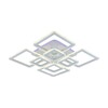 Миниатюра фото потолочная светодиодная люстра profit light 8465/4+4b wht | 220svet.ru