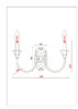 Миниатюра фото бра arte lamp collinetta a4094ap-2pb | 220svet.ru