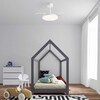 Миниатюра фото люстра-вентилятор mantra slim fan mini 9008 | 220svet.ru