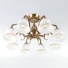 Миниатюра фото потолочная люстра eurosvet 60107/8 античная бронза | 220svet.ru