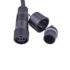 Миниатюра фото провод-шина для гирлянд uniel ucx-f90 t20/2m/bk ul-00013217 | 220svet.ru