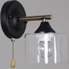 Миниатюра фото бра reluce 07852-0.2-01 ab+bk | 220svet.ru