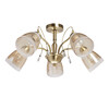 Миниатюра фото потолочная люстра de city блеск 315016105 | 220svet.ru