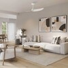Миниатюра фото люстра-вентилятор mantra ipanema ii 9037 | 220svet.ru