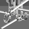 Миниатюра фото потолочная люстра mantra cinto 6125 | 220svet.ru