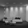 Миниатюра фото трековый низковольтный светильник maytoni basis exility x tr240-2-6w4k-b | 220svet.ru