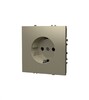 Миниатюра фото розетка встраиваемая с заземлением 16а voltum s70 vls040103 (кашемир) | 220svet.ru